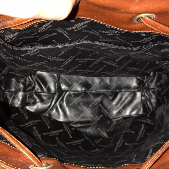 Marino Orlandi leather backpack - Picture 5 of 8